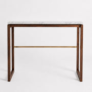 Quarry Console Table - Nootka Mist Marble