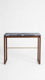 Quarry Console Table - Tlupana Blue Wave Marble