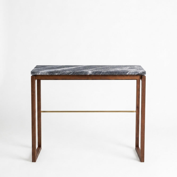 Quarry Console Table - Tlupana Blue Wave Marble