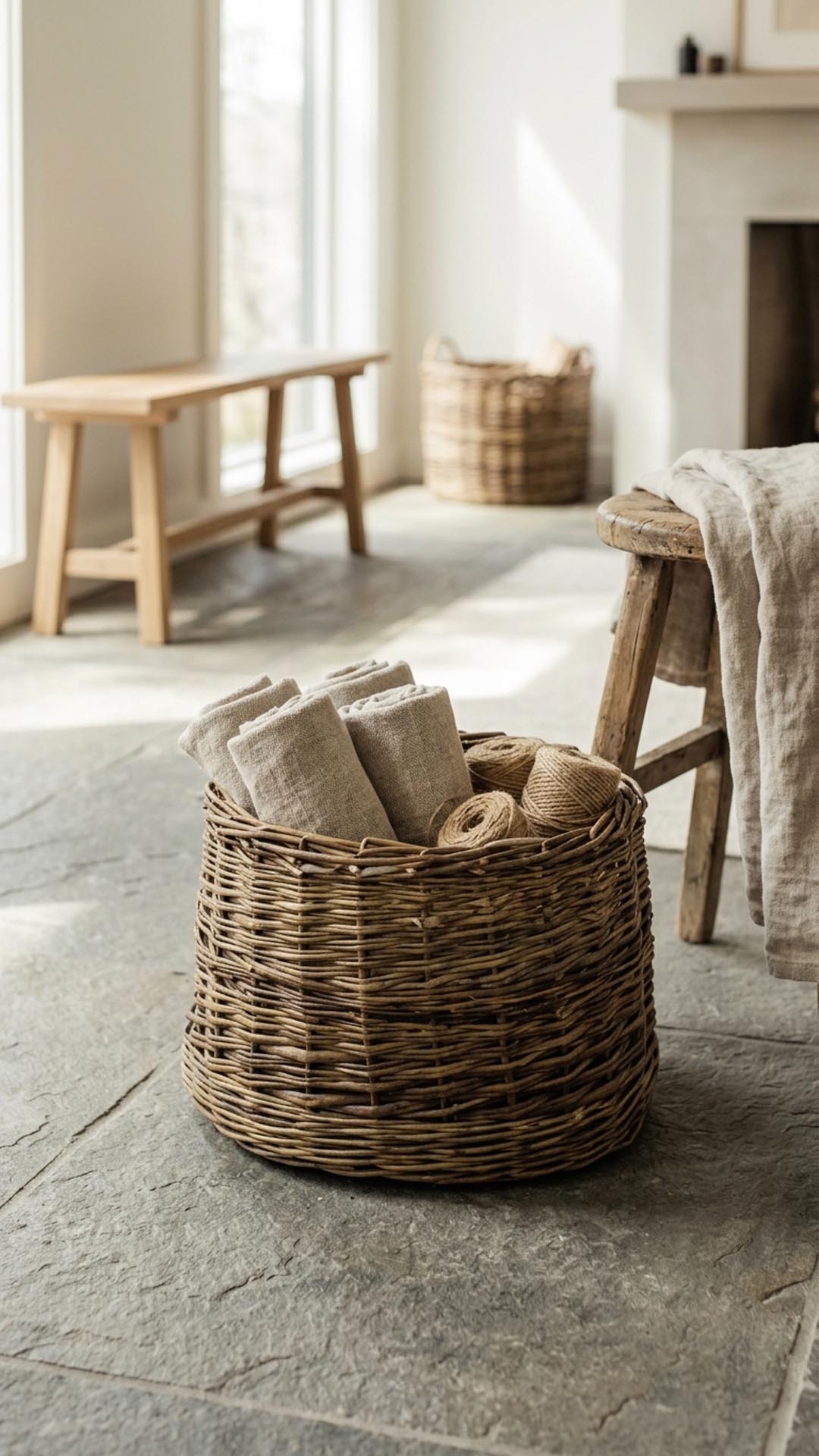 Willow Gather Basket